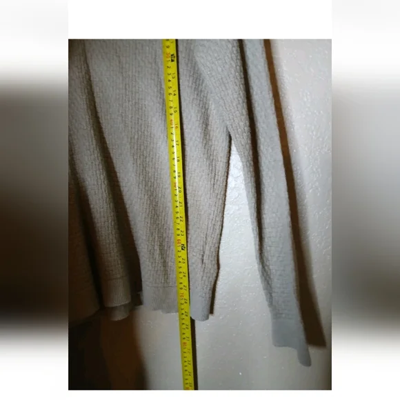 VTG HOLLlSTER Men's Striped Beige Size L Preppy Retro Casual Classic - Picture 3 of 6